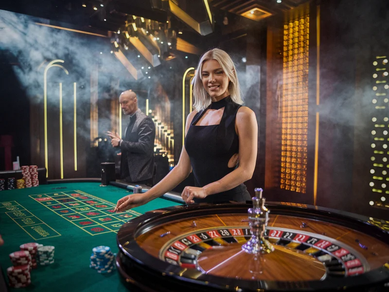 Interface de table roulette live sur CasinoNord