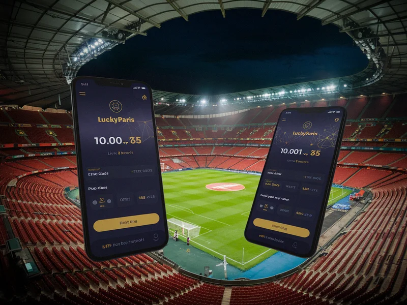 Interface de dépôt Bancontact sur LuckyParis